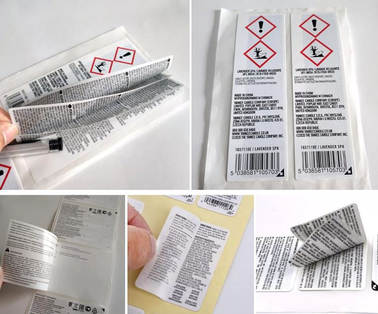 adhesive multi layer label