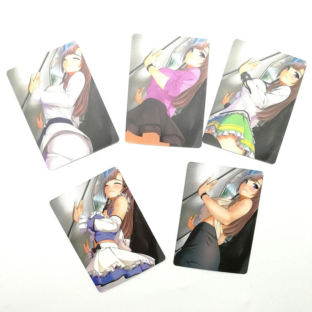 Cartoon Comic Plastic Paper Game Playing Card