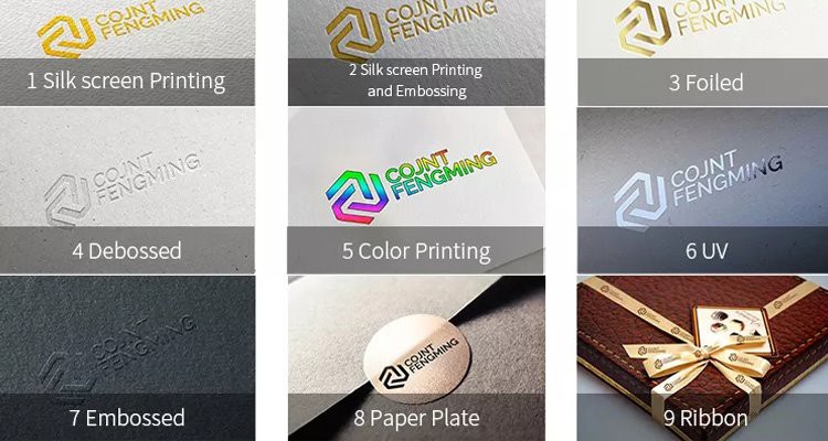 Essential oil paper box surface finish